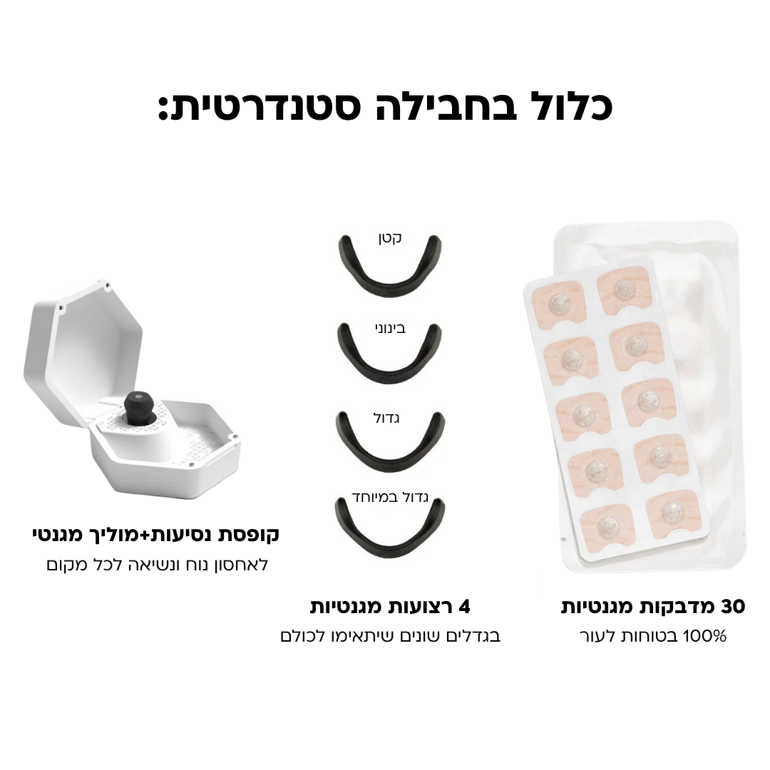 רצועות לאף לשיפור הנשימה