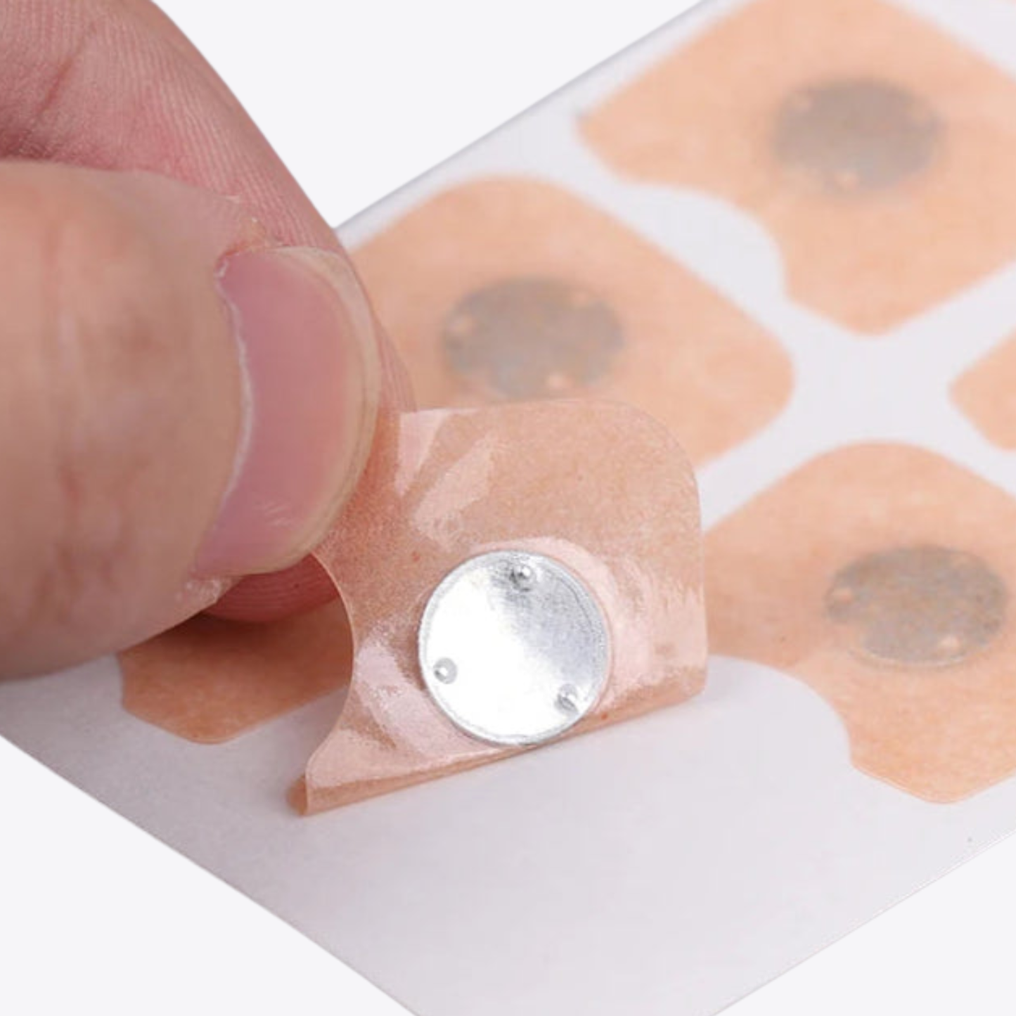 מדבקות לרצועות לאף